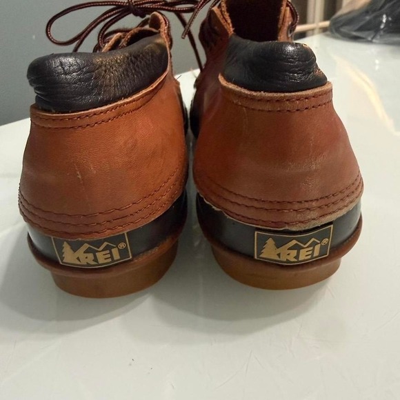 Vintage REI Duck Shoes • Leather Rubber Waterproof‎ Boots • Gorpcore main image 5